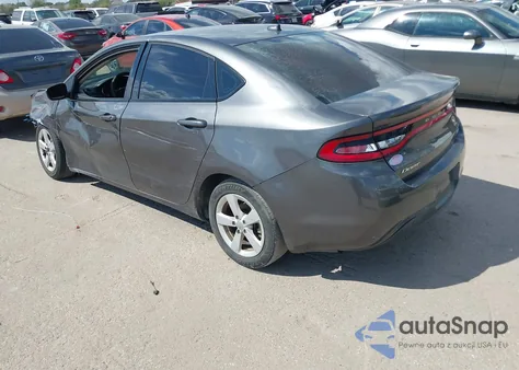 2015 Dodge Dart Sxt из США, поврежденный, VIN 1C3CDFBB3FD286046